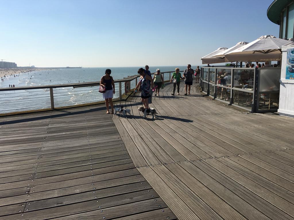 Ferienwohnung Studio With Seaview Blankenberge Exterior foto